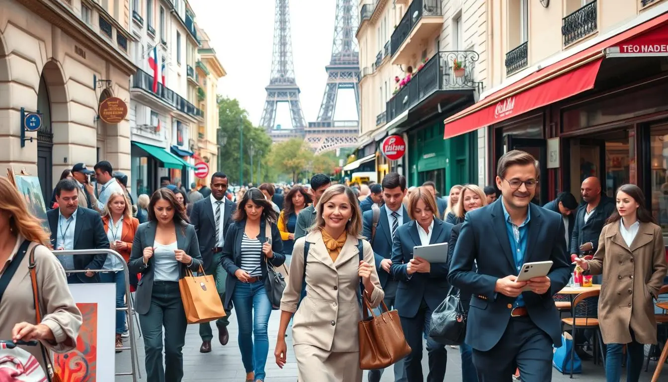 Ile zarabia przeciętny Francuz?