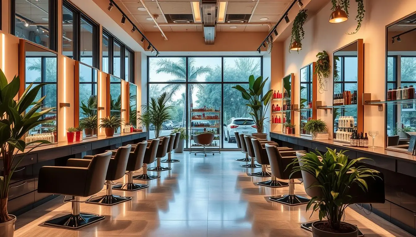 własny salon fryzjerski